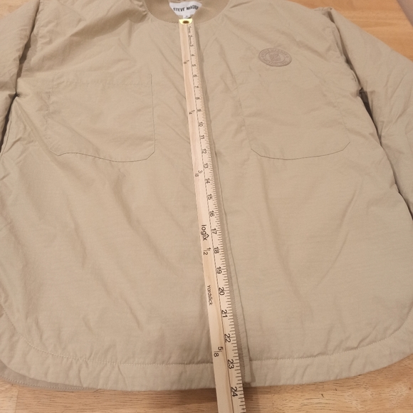 Steve Madden full zip up trank bomber Jacket. Size small - Picture 10 of 15